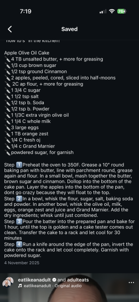 What's your favourite homemade cake?