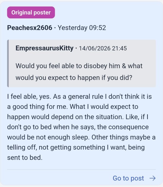 I am submissive to my husband AMA