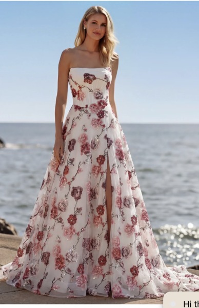 AIBU to wear a floral dress my brother's girlfriend calls white to their wedding?