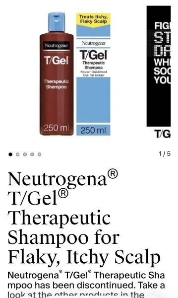 Mumsnet sponsored ad - Neutrogena T-gel coal tar shampoo