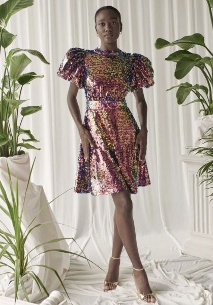 Where to find a flattering dress like this for a fuller bust and slim hips