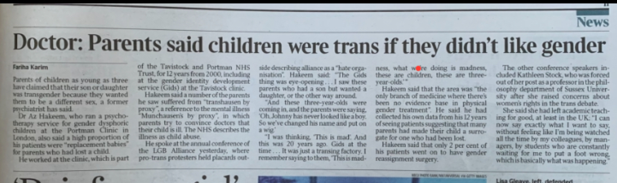 Should a 6 year old be taught that it’s normal to be trans, in a PSHE lesson?
