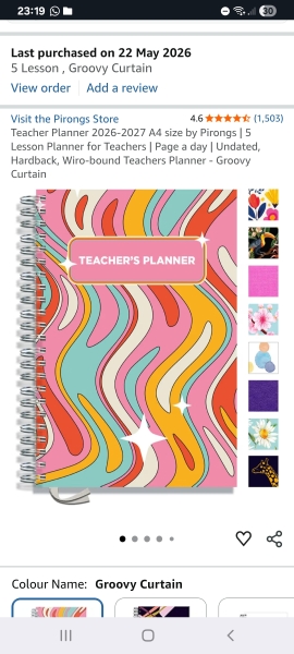 25/26 planner recommendations