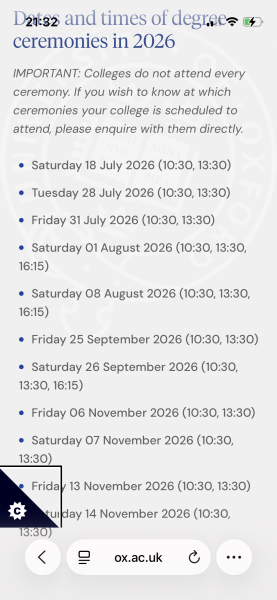 Daughter unable to attend her graduation ceremony as it is full. Advice please