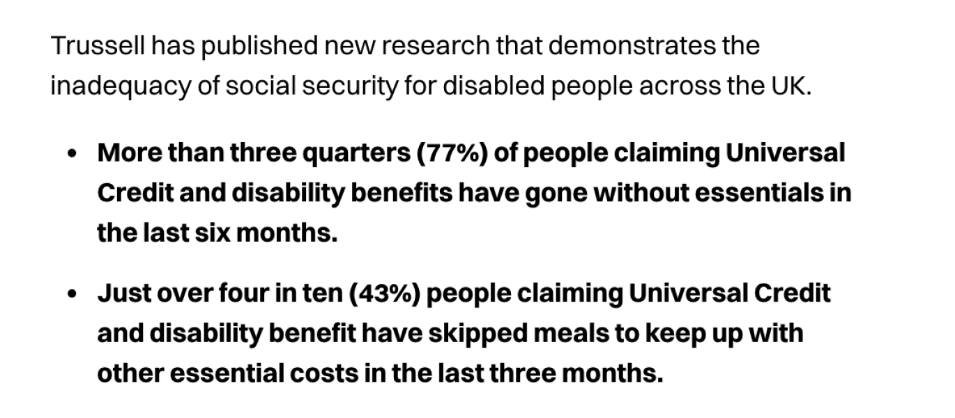 Welfarisation has made people utterly entitled and unable to take responsibility for themselves and their families.