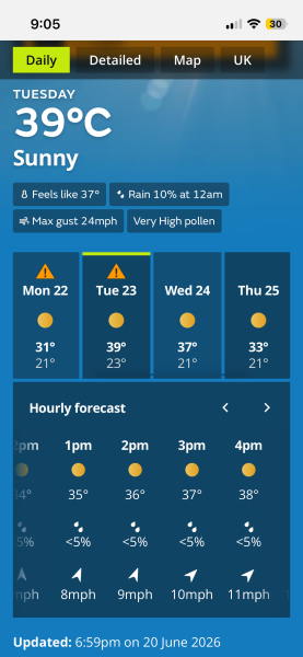 Are you sending your children to school Tuesday and Wednesday?
