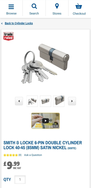 Cleaner has lost my key