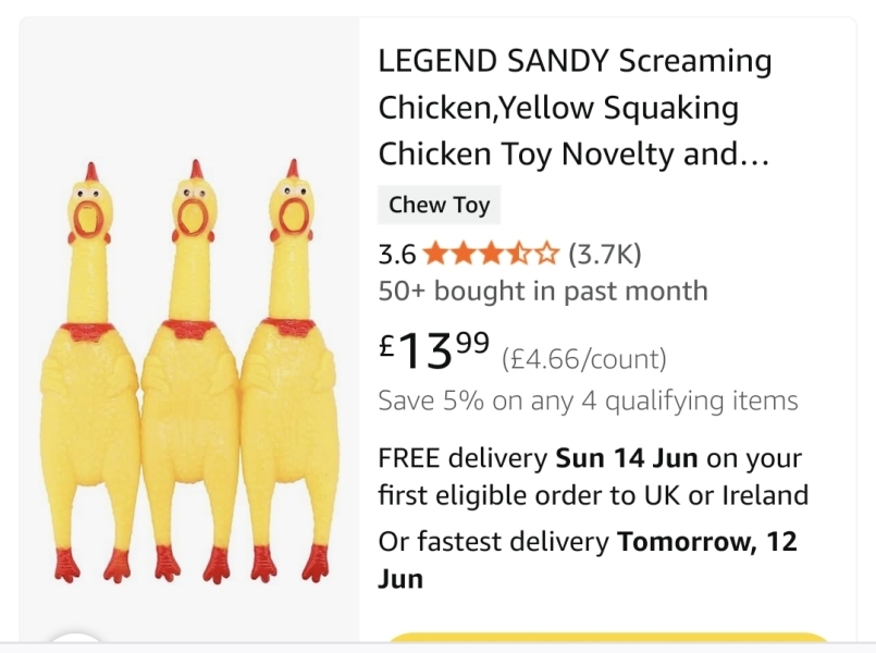 I need the most annoying toy for a 5 year old