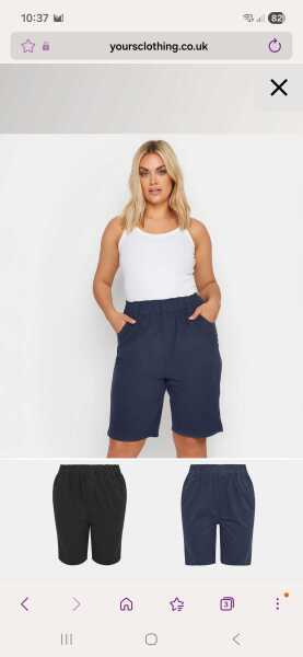 Summer shorts for mid size middle aged woman who’s not beyond looking young and trendy