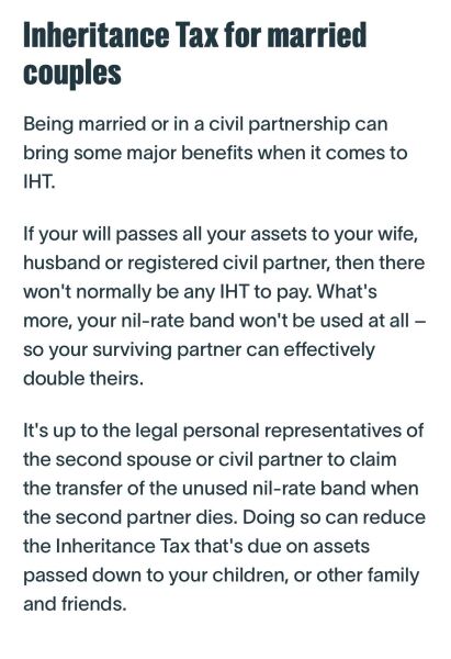 Would a civil partnership affect pensions, tax and documents in later life
