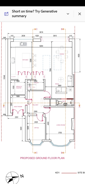 Thoughts on our revised downstairs layout before finalising the plans