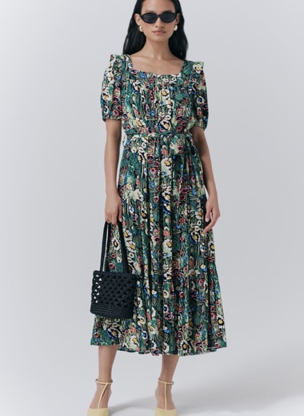 Opinions on two spring wedding guest dresses for an hourglass shape