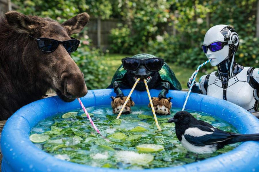 The Bluestocking: home of the ice-cold Mojito foot-bath