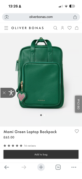 Posh version of a fjallraven kanken backpack