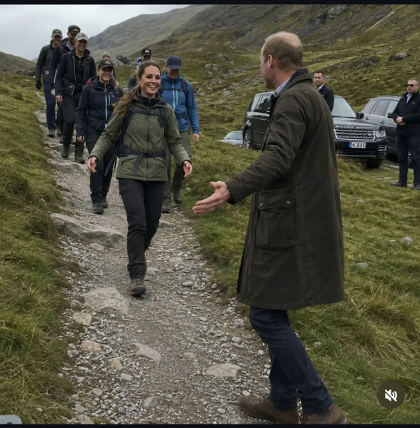 Catherine completes three peak challenge