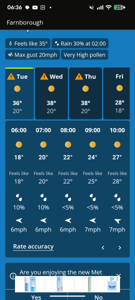 Summer 2026 (1st June ~ start of meteorological Summer)