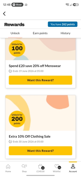 Is anyone getting any benefit at all from the Asda rewards app?