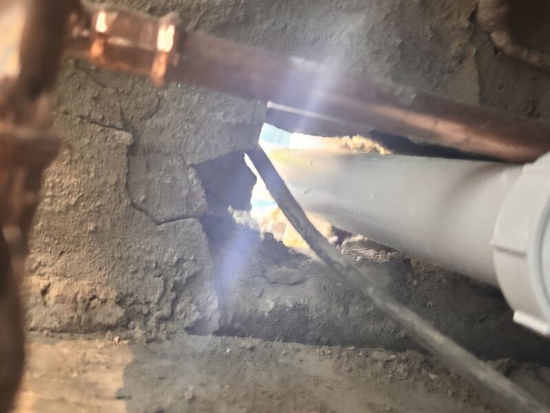 Filling large gap temporarily