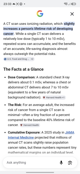 Question for women who’ve had an abdominal pelvic CT scan.