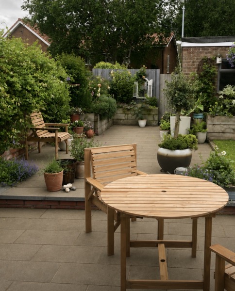 Patio stain