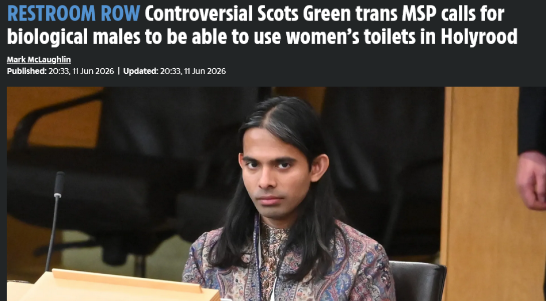 Scottish Greens being sexist again