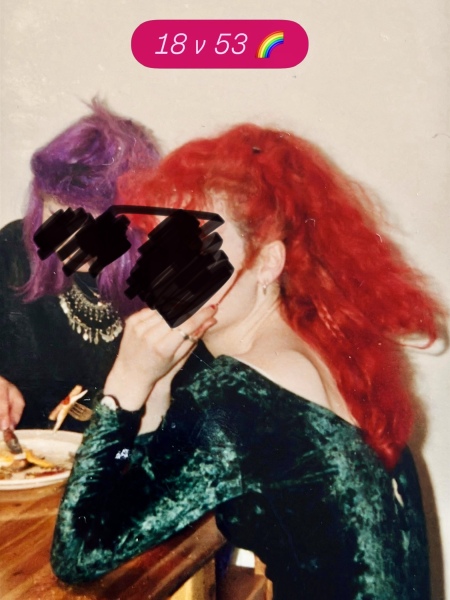 Imagine you are a 19 year old goth!