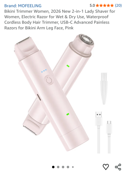 How do you manage bikini line hair without shaving or waxing?