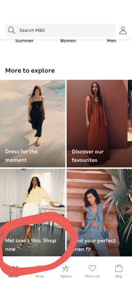 M&S blooper