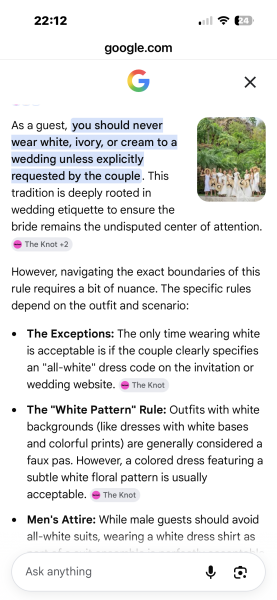 AIBU to wear a floral dress my brother's girlfriend calls white to their wedding? Part 2.