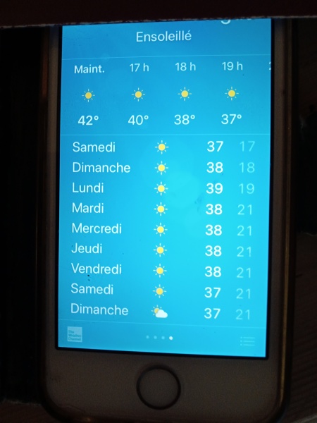 What's the current temperature where you are