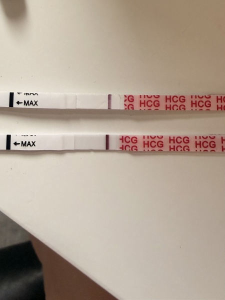 8DP, stark white negative. Feel like I’m out even though so early!!