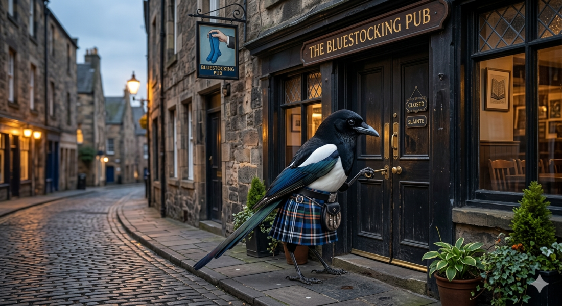 The Bluestocking Womens Pub in an Adventure with Pirates!