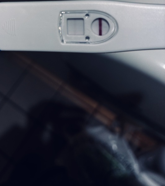 Faint line on pregnancy test this afternoon and feeling confused