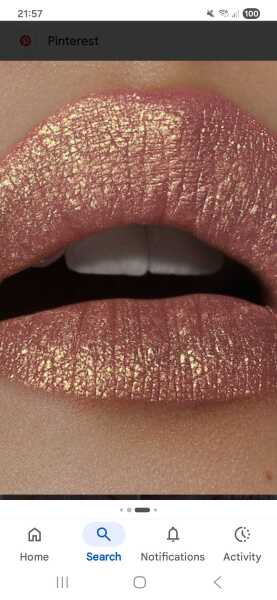 Pinky-gold shimmery nail varnish...the Holy Grail?