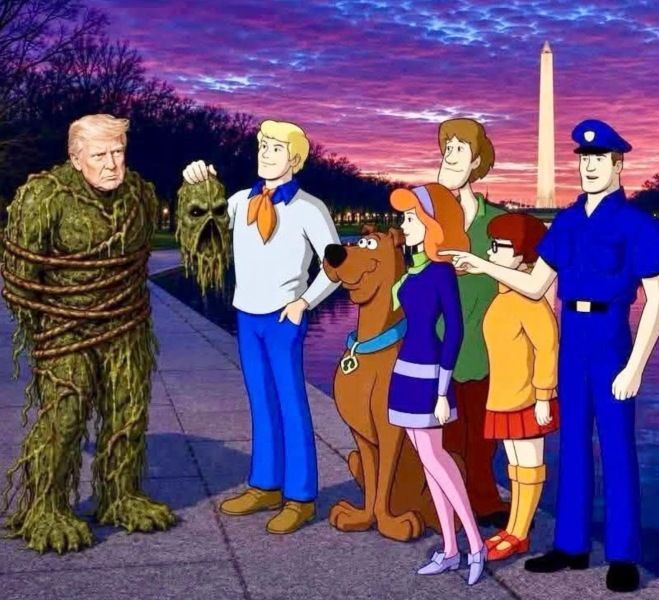 Green Is The New Blue - Trump Thread #166