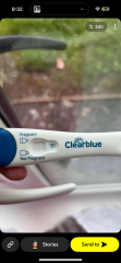 Very faint thin line on pregnancy test before period due