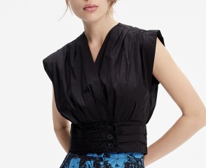 Where to find a flattering dress like this for a fuller bust and slim hips