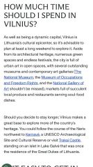 Vilnius and/or Prague in September