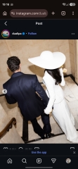 Dua Lipa is married to Callum Turner - civil ceremony today and celeb packed wedding to follow (TW - Celeb Gossip 🙄)