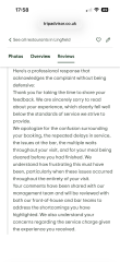 Using AI to respond to restaurant reviews
