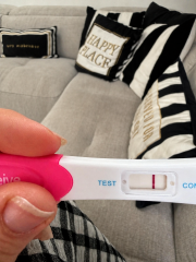 Faint line on Conceive Plus test after coil removal Squinter line eyes