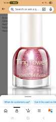 Pinky-gold shimmery nail varnish...the Holy Grail?