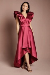 Where to find a flattering dress like this for a fuller bust and slim hips