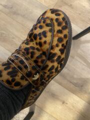 Leopard print shoes - AIBU?!