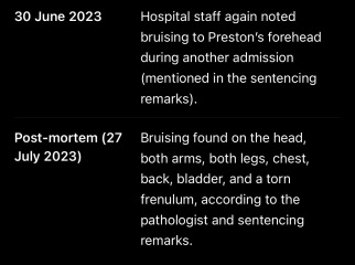 Can’t get over poor baby Preston