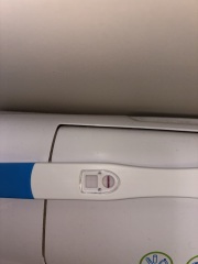 Faint line on pregnancy test this afternoon and feeling confused