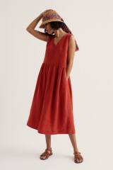 Non-wide linen dress or skirt - Petite