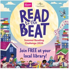Author/illustrator of 'Grandads Pride' chosen as artist for the Summer Reading Challenge