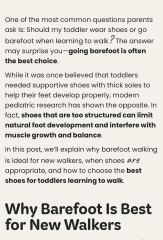 Does the toddler actually need shoes?