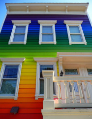 AIBU to ask if I can report my neighbour's bright blue house?